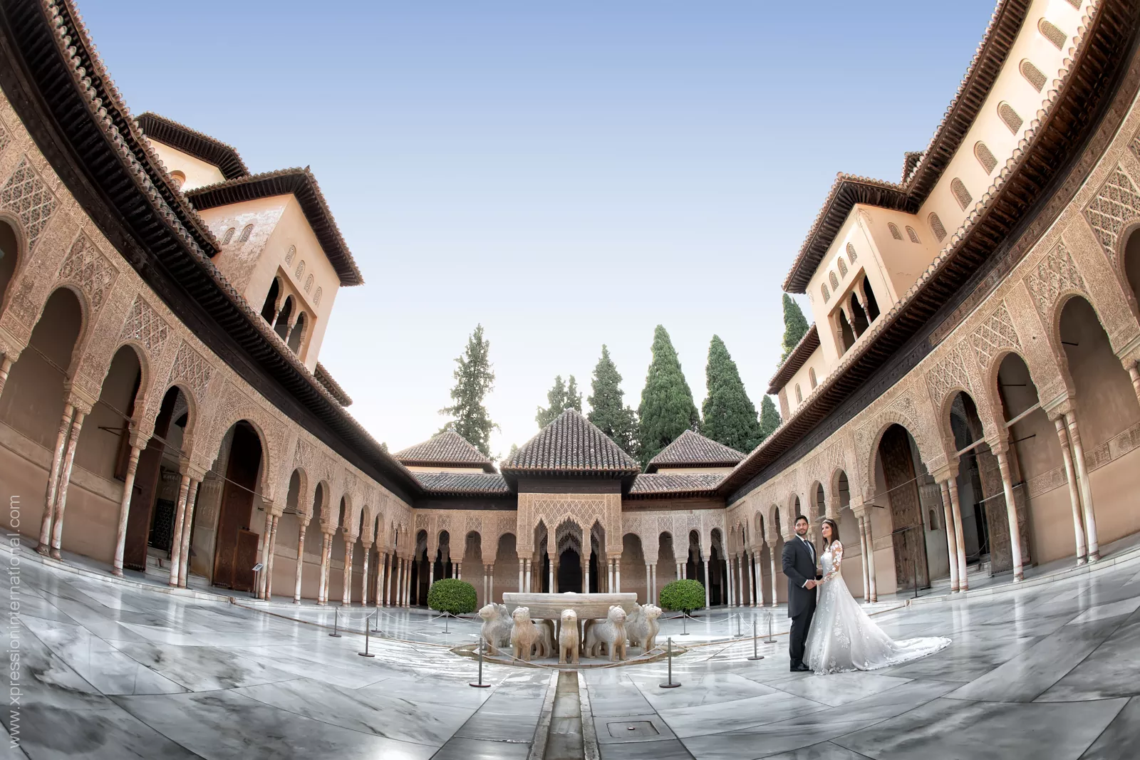 Boda Alhambra Granada Patio De Los Leones